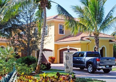 Mediterranean Estate Hurricane Impact Windows